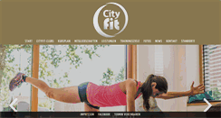 Desktop Screenshot of cityfit-clubs.de